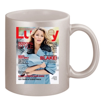 Blake Lively 11oz Metallic Silver Mug