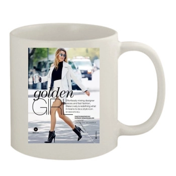 Blake Lively 11oz White Mug