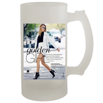 Blake Lively 16oz Frosted Beer Stein