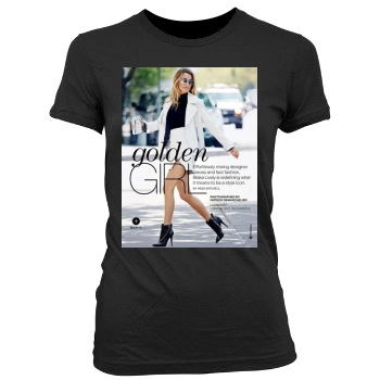 Blake Lively Women's Junior Cut Crewneck T-Shirt