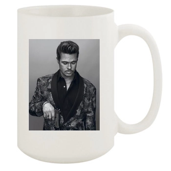 Brad Pitt 15oz White Mug