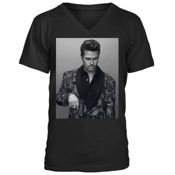 Brad Pitt Men's V-Neck T-Shirt