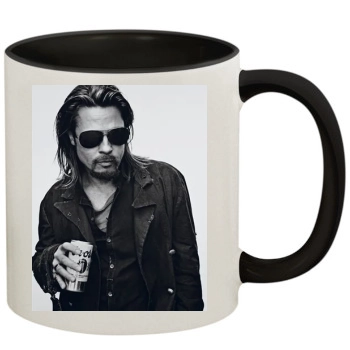 Brad Pitt 11oz Colored Inner & Handle Mug