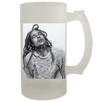 Brad Pitt 16oz Frosted Beer Stein