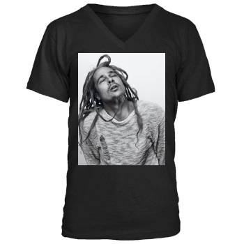 Brad Pitt Men's V-Neck T-Shirt