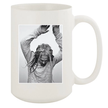 Brad Pitt 15oz White Mug