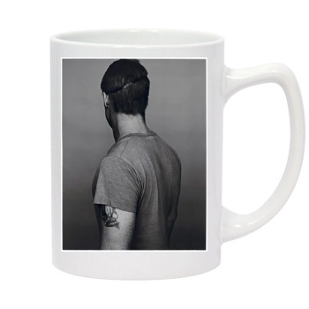 Brad Pitt 14oz White Statesman Mug