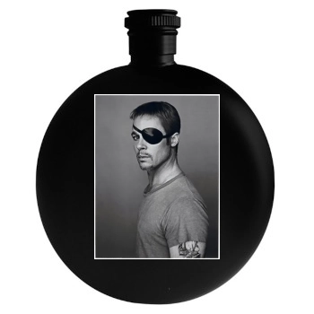 Brad Pitt Round Flask