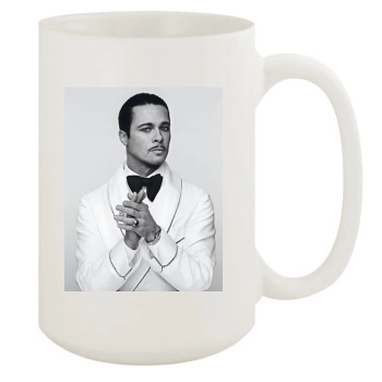 Brad Pitt 15oz White Mug