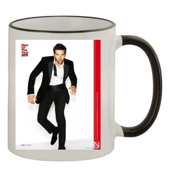 Bradley Cooper 11oz Colored Rim & Handle Mug