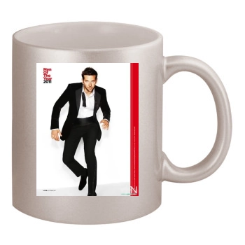 Bradley Cooper 11oz Metallic Silver Mug