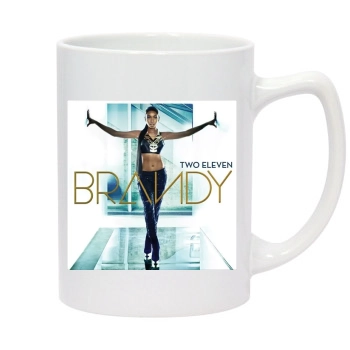 Brandy Norwood 14oz White Statesman Mug