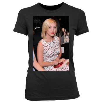 Brittany Snow Women's Junior Cut Crewneck T-Shirt