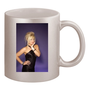 Brooke Hogan 11oz Metallic Silver Mug