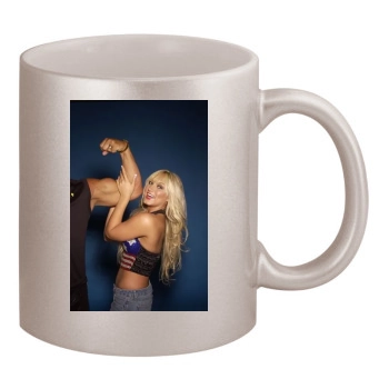 Brooke Hogan 11oz Metallic Silver Mug