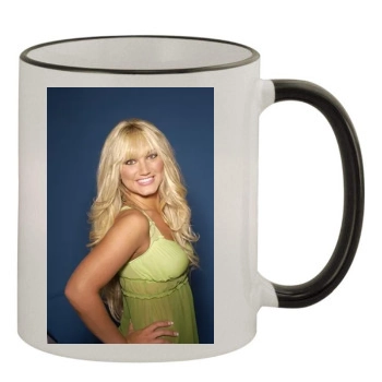 Brooke Hogan 11oz Colored Rim & Handle Mug