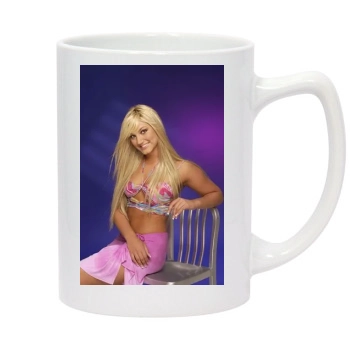 Brooke Hogan 14oz White Statesman Mug