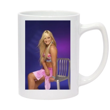 Brooke Hogan 14oz White Statesman Mug