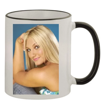 Brooke Hogan 11oz Colored Rim & Handle Mug