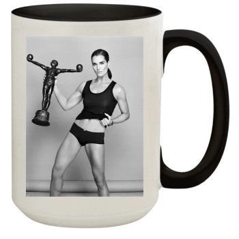 Brooke Shields 15oz Colored Inner & Handle Mug