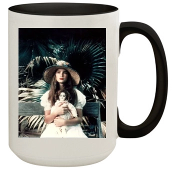 Brooke Shields 15oz Colored Inner & Handle Mug