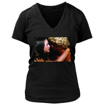 Brooke Shields Women's Deep V-Neck TShirt