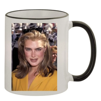 Brooke Shields 11oz Colored Rim & Handle Mug