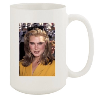 Brooke Shields 15oz White Mug