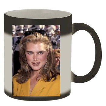 Brooke Shields Color Changing Mug