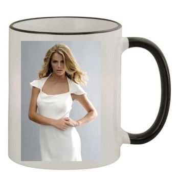 Brooklyn Decker 11oz Colored Rim & Handle Mug