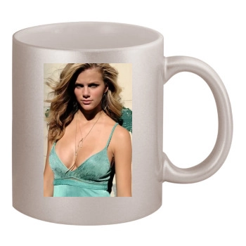 Brooklyn Decker 11oz Metallic Silver Mug