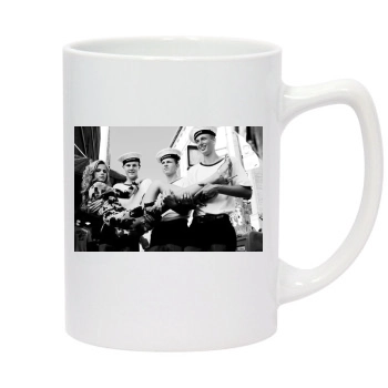 Brooklyn Decker 14oz White Statesman Mug