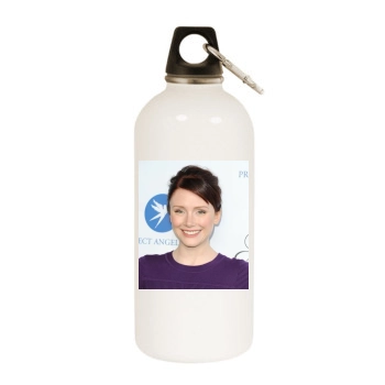 Bryce Dallas Howard White Water Bottle With Carabiner