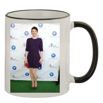 Bryce Dallas Howard 11oz Colored Rim & Handle Mug