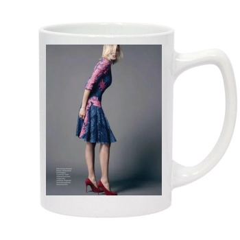 Cameron Diaz 14oz White Statesman Mug