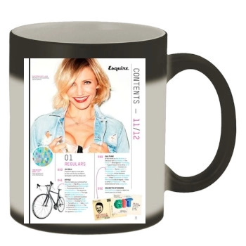 Cameron Diaz Color Changing Mug