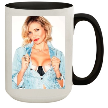 Cameron Diaz 15oz Colored Inner & Handle Mug