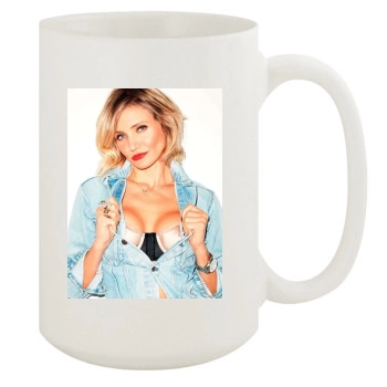 Cameron Diaz 15oz White Mug