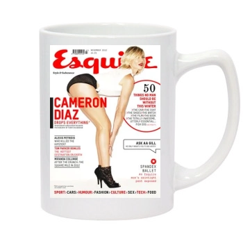 Cameron Diaz 14oz White Statesman Mug