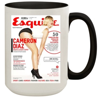 Cameron Diaz 15oz Colored Inner & Handle Mug