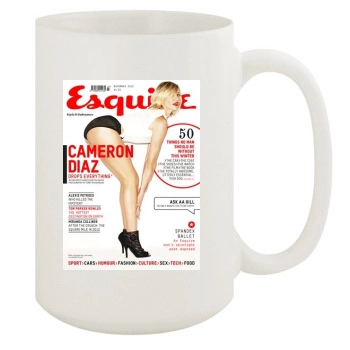 Cameron Diaz 15oz White Mug