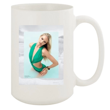 Candice Swanepoel 15oz White Mug