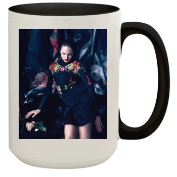 Candice Swanepoel 15oz Colored Inner & Handle Mug