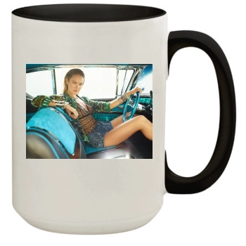 Candice Swanepoel 15oz Colored Inner & Handle Mug