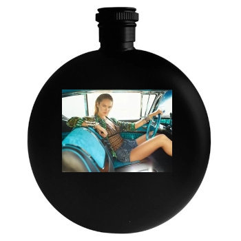 Candice Swanepoel Round Flask