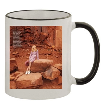 Candice Swanepoel 11oz Colored Rim & Handle Mug