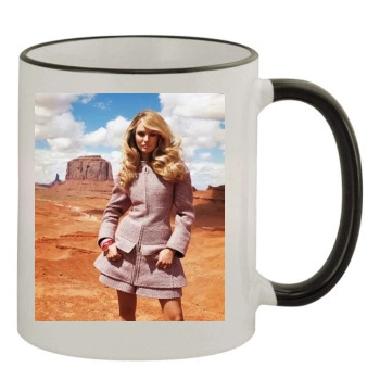 Candice Swanepoel 11oz Colored Rim & Handle Mug