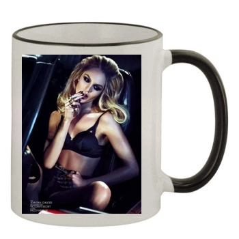 Candice Swanepoel 11oz Colored Rim & Handle Mug