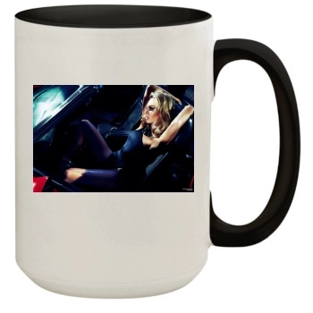 Candice Swanepoel 15oz Colored Inner & Handle Mug