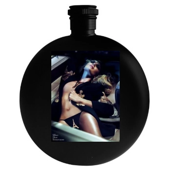 Candice Swanepoel Round Flask